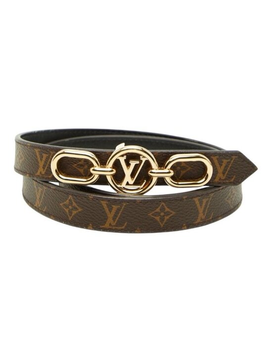 Louis Vuitton LV Circle Prime 20 Buckle Belt 80/32 Brown main image 5